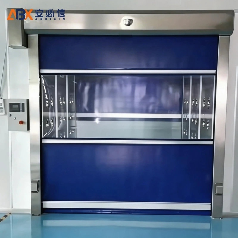 达州PVC快速门